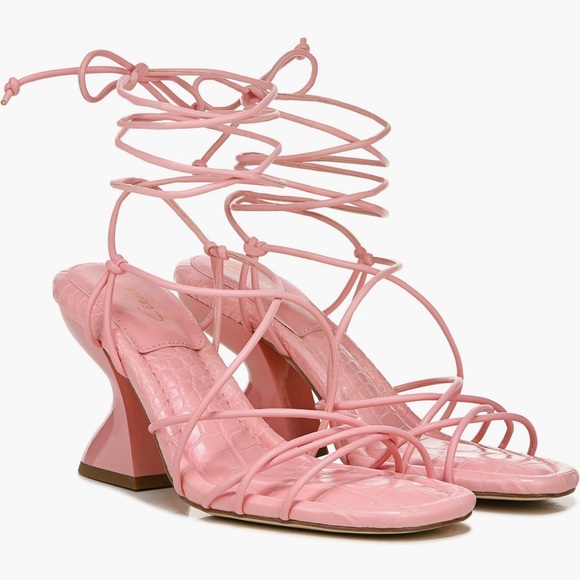 Circus NY bySam Edelman Blanche Lace-Up IVORY Sandal (Women)/size 9.5 - Picture 6 of 10